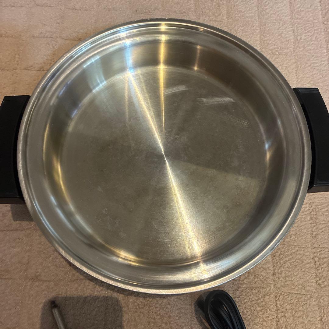 ロイヤルクイーン　電気フライパン　数回使用　蓋はありません。