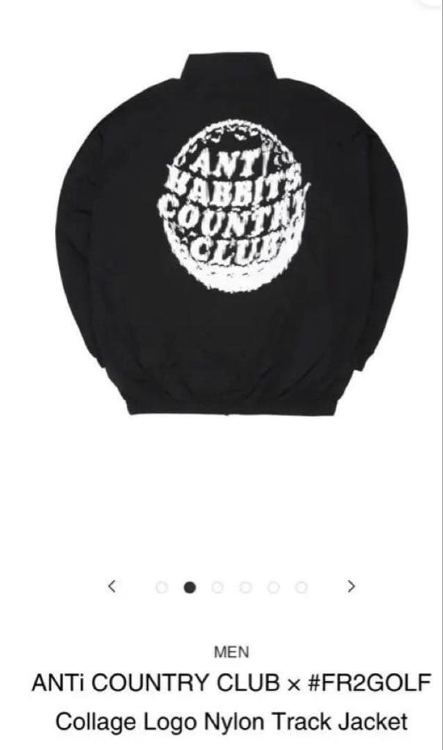 anti country club × fr2golf ナイロン　ブルゾン　M