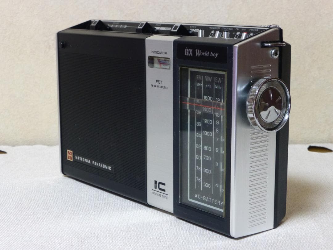 National 　ナショナル　RF-858　ワールドボーイ　美品　中古　希少