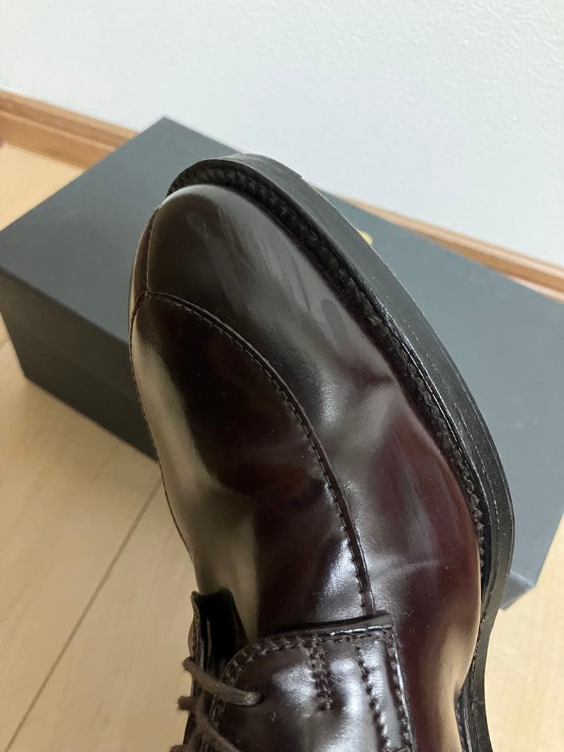 【使用数回】オールデン　バーガンディコードバン 54321 9ハーフD