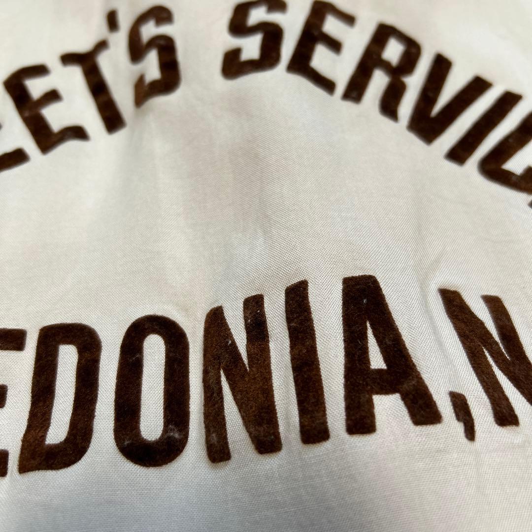 古着屋購入　ヴィンテージ　ボーリングシャツ　60s フロッキープリント