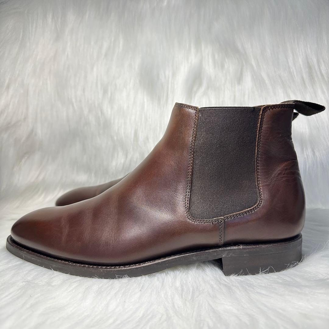 美品✨Berwick バーウィック サイドゴアブーツ 25cmブラウン 351
