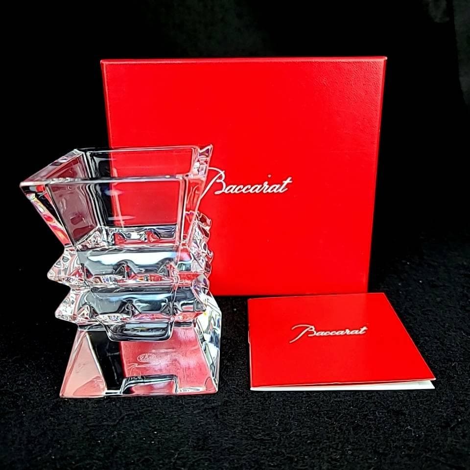 ▽美品▽バカラ　コロンビーヌ　花瓶　フラワーベース　箱つき