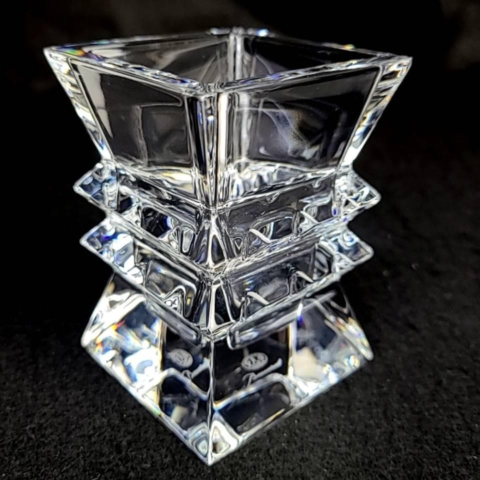 ▽美品▽バカラ　コロンビーヌ　花瓶　フラワーベース　箱つき