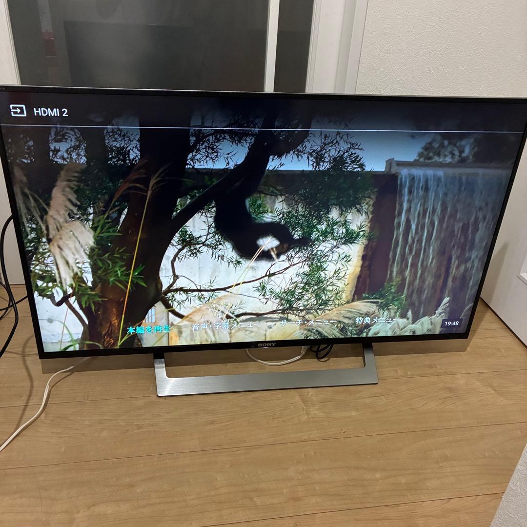 スマートテレビ　4K対応！SONY ソニー　KJ-43X8300D　超美品!