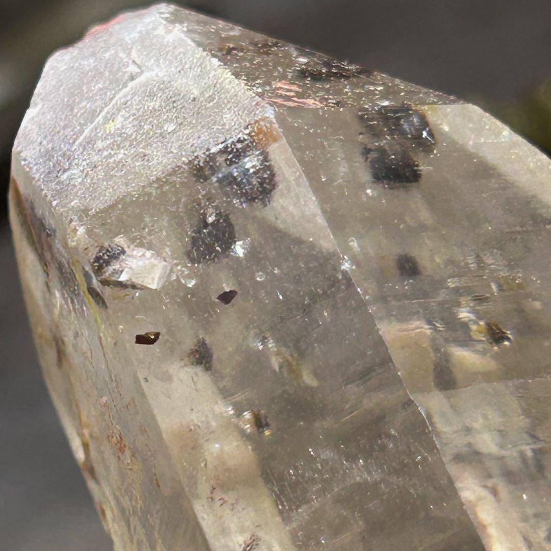 ☆別格高級品！マニカラン　ファントムクォーツ　水晶　原石　来福開運秘宝③