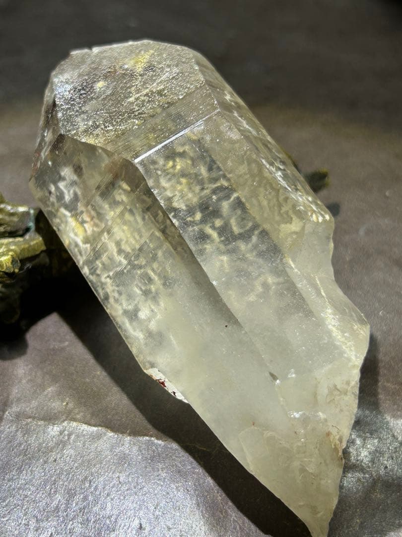 ☆別格高級品！マニカラン　ファントムクォーツ　水晶　原石　来福開運秘宝③