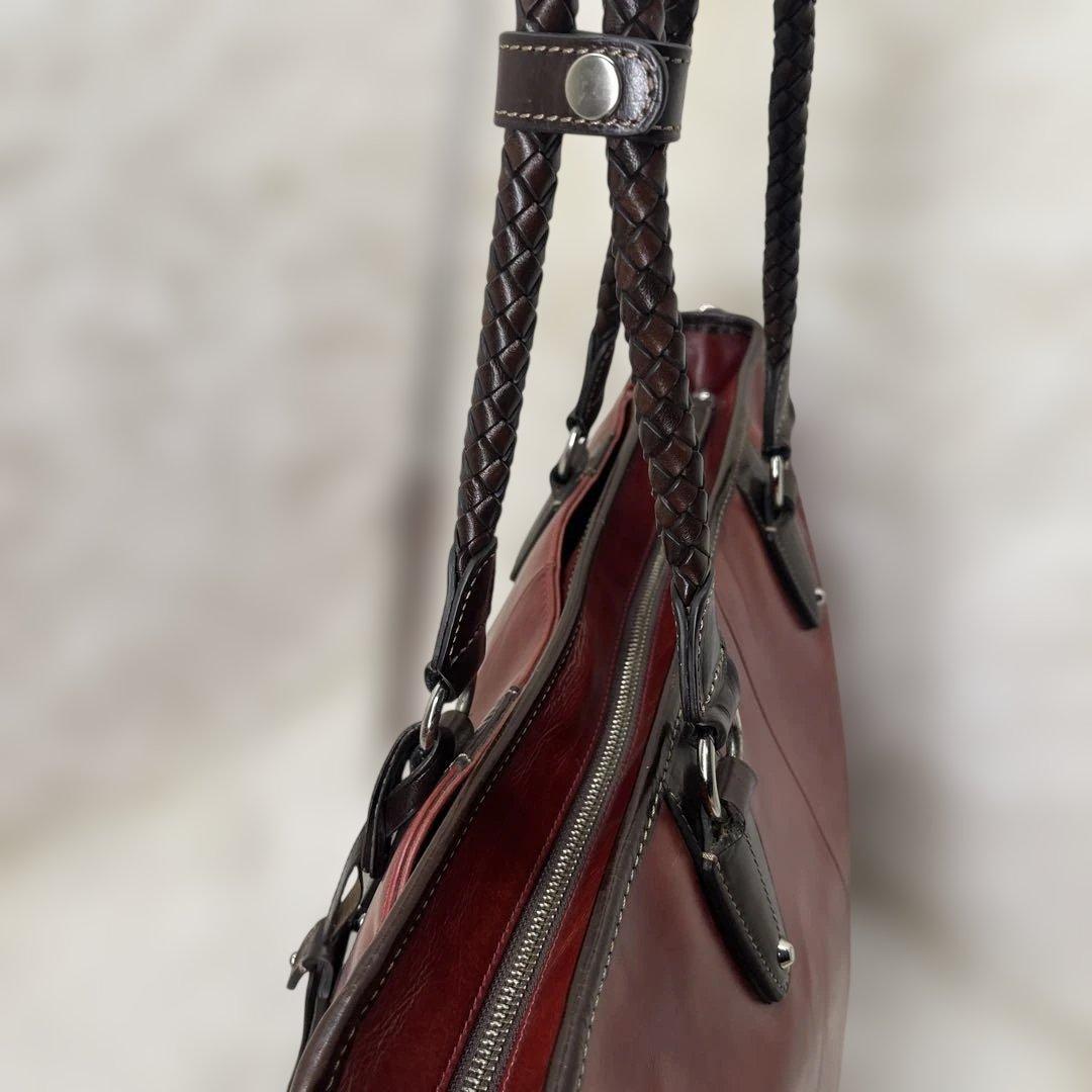 極美品 Kiefer neu キーファーノイ ビジネストートバッグ 大容量