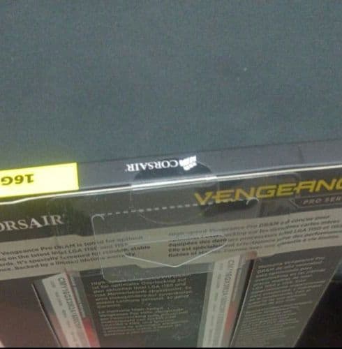 未開封品CORSAIR VENGEANCEメモリddr3 8gb×2 16gb