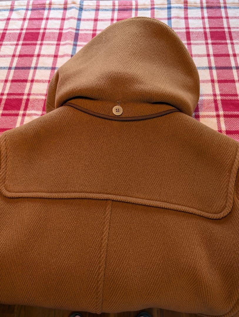 ディスティンクションメンズビギ　ダッフルコート　キャメル　イタリア製素材　日本製