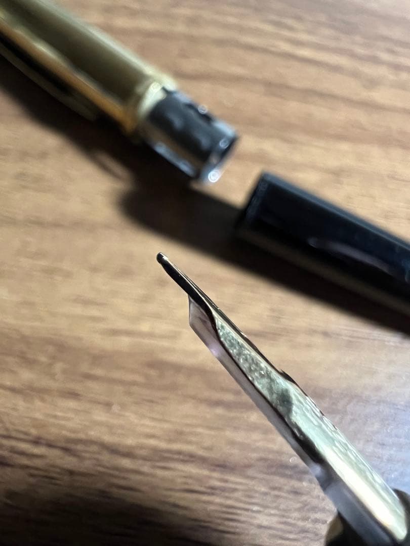 PILOT 回転式 キャップレス 廃番 廃盤 万年筆 14K