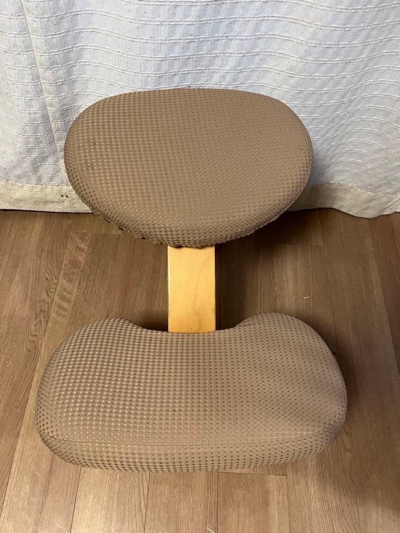 【純正カバー付き】ネイビー バランスチェア　バランスイージー　ショートフレーム