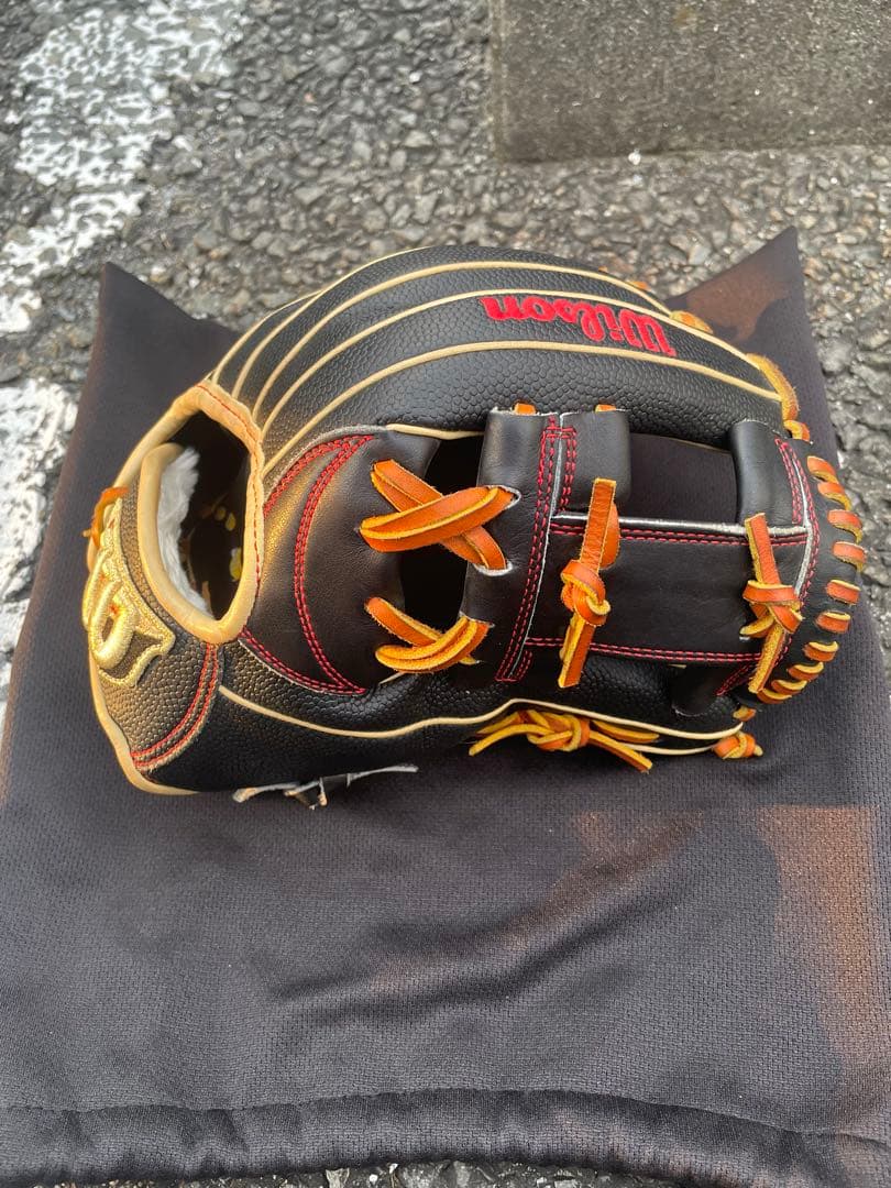 サクトラテツ 軟式 wilson 1723 オーダー ネーム刺繍なし