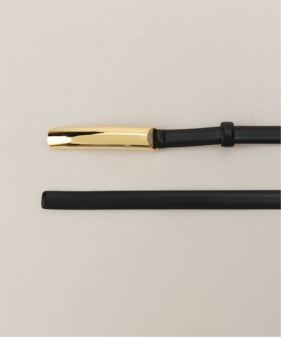 plage アトリエ アンボワーズ 別注 TUBE ベルト ブラック プラージュ