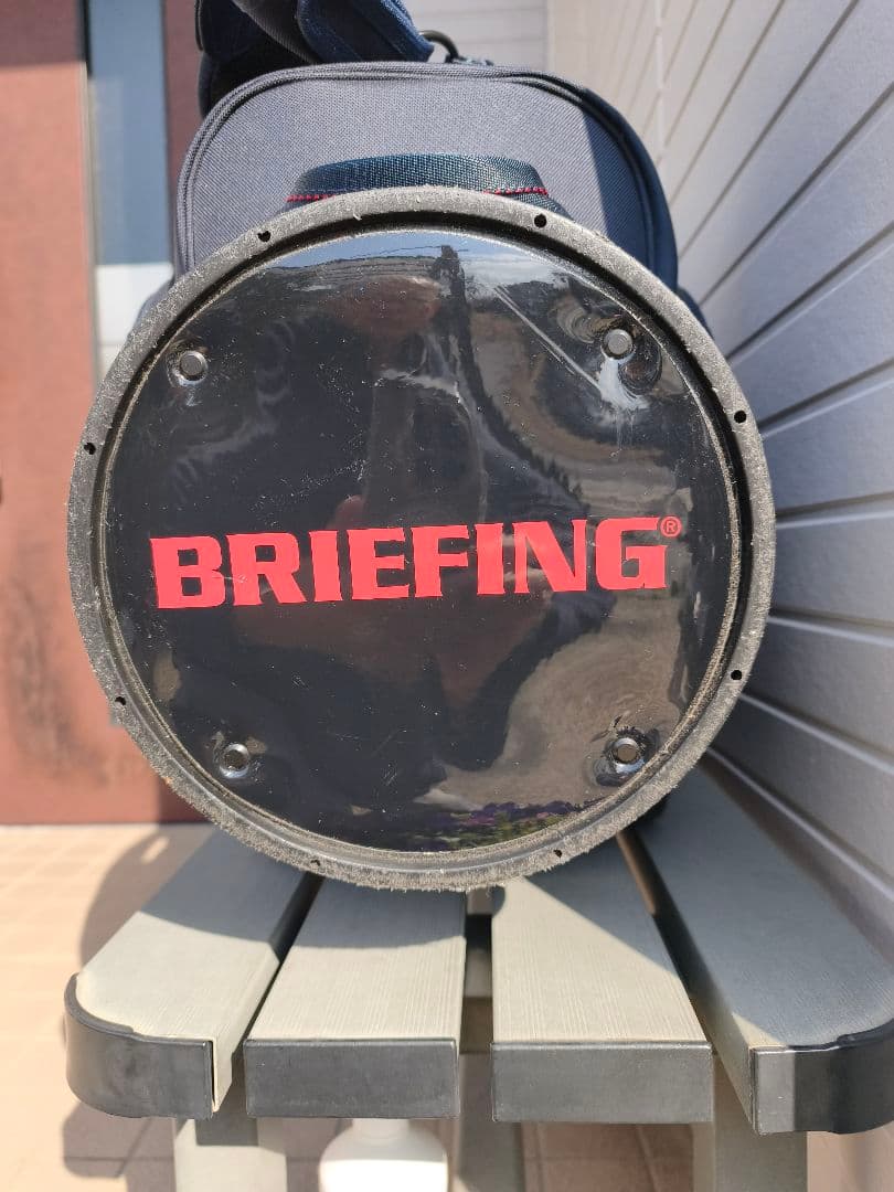 【値下げ】BRIEFING CR-3＃02 キャディバッグ ネイビー
