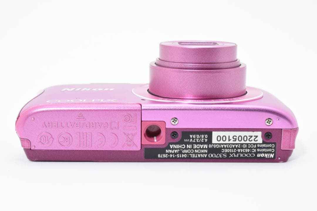 ニコン　Nikon COOLPIX S3700 《SDカード付》　　　#2670