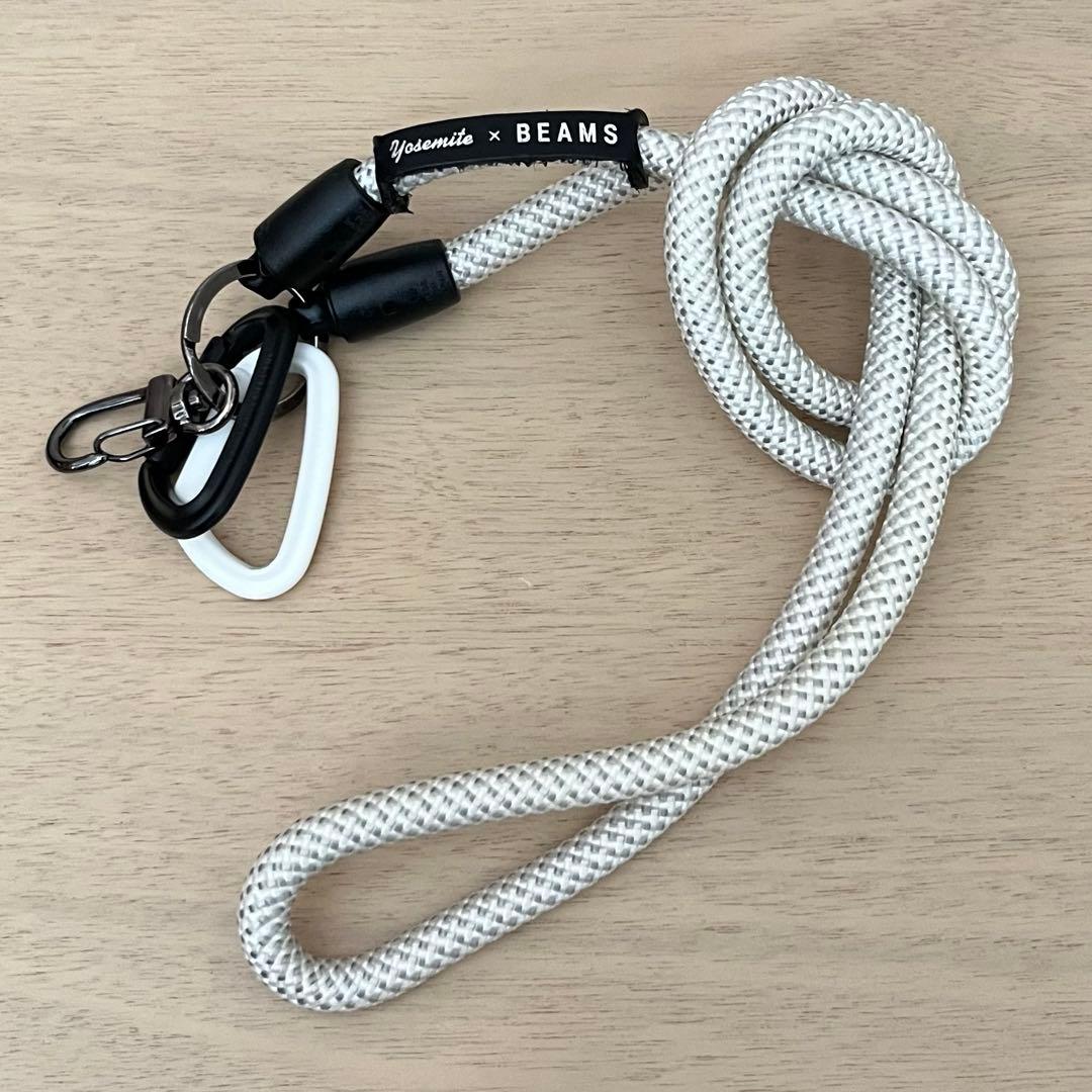 BEAMS別注 YOSEMITE UTILITY STRAP WHITE