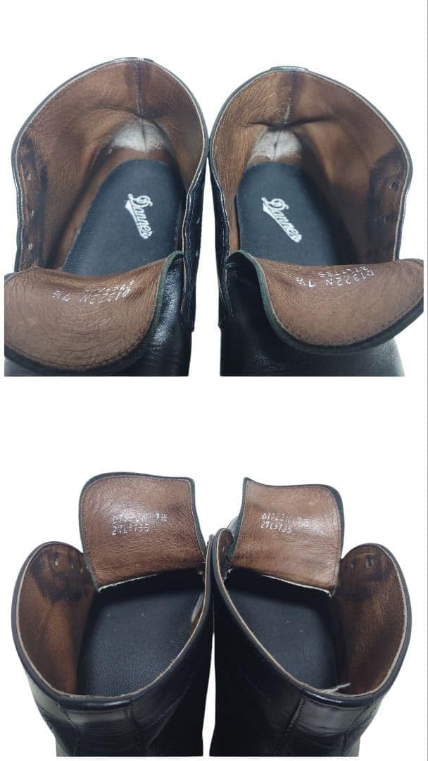 Danner ダナー チャッカブーツ レザー 7.5 ブラック