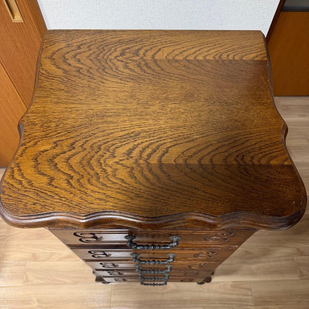 希少　三越家具　ブルージュ(Brugge) 猫足チェスト　ルーマニア　高級　棚