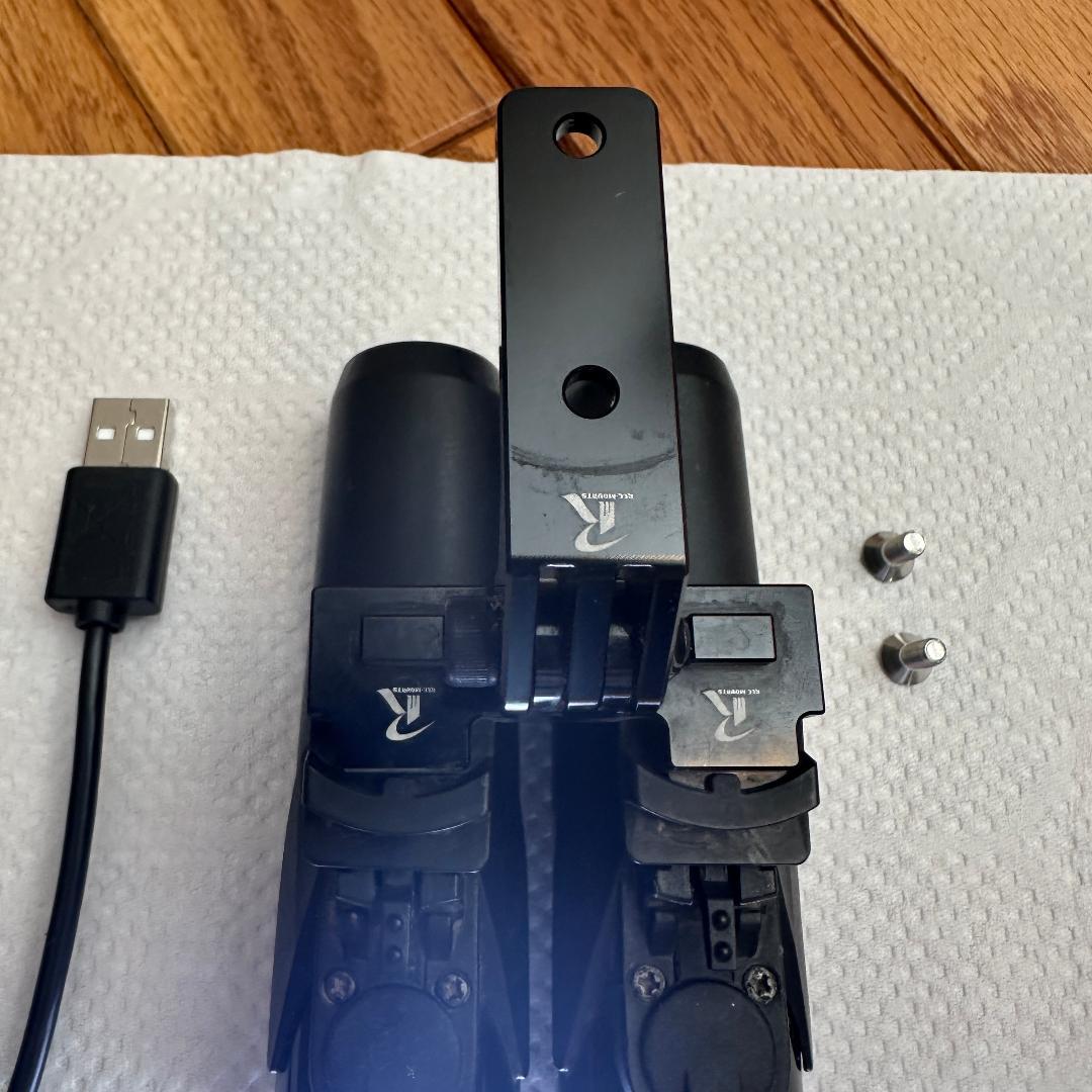 CATEYE VOLT400 + REC-MOUNTS デュアルマウント一式