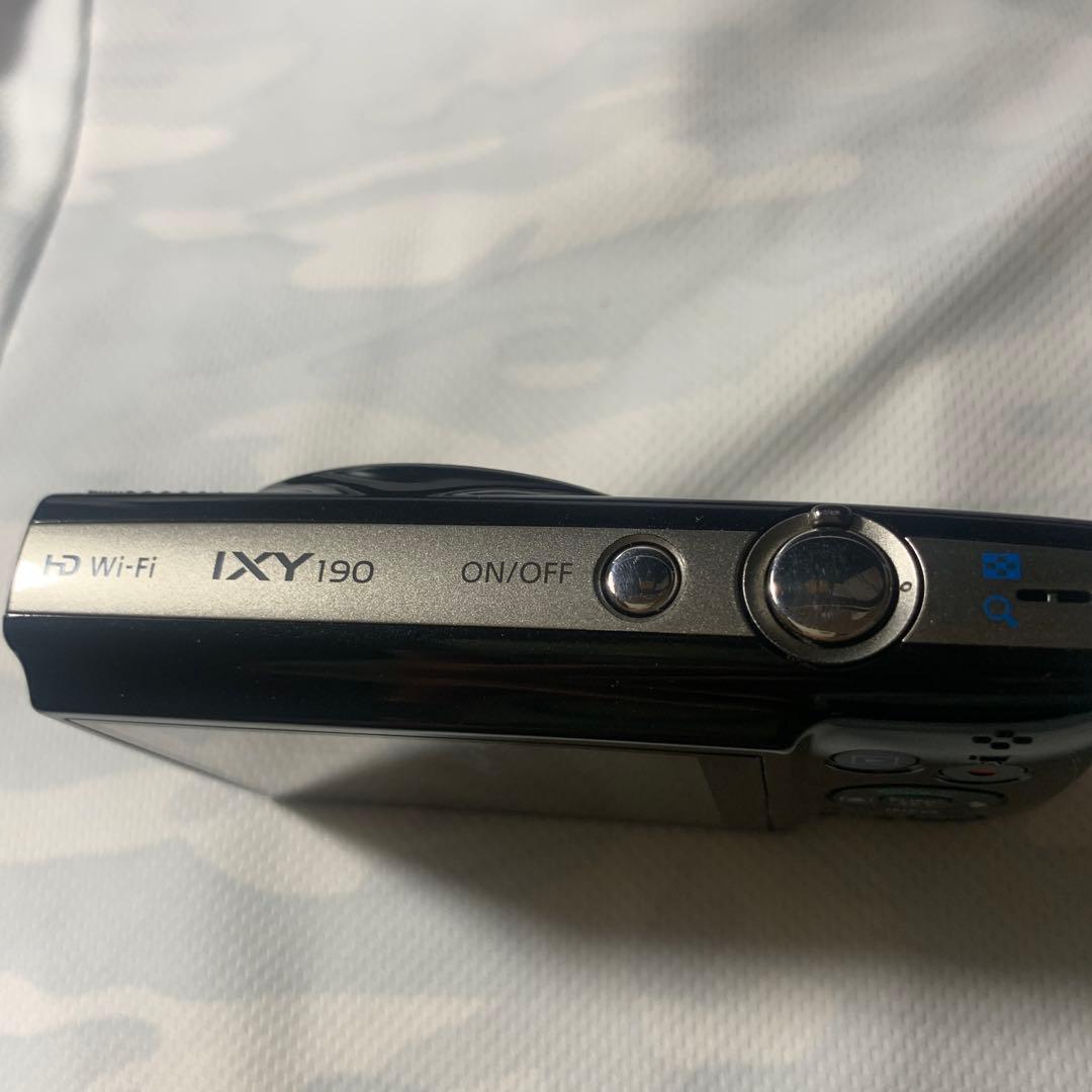 Canon IXY190 デジカメ4GBSD 専用バッテリー　充電器　専用ケース