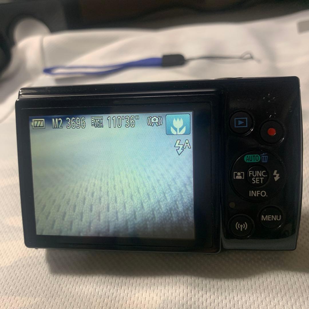 Canon IXY190 デジカメ4GBSD 専用バッテリー　充電器　専用ケース