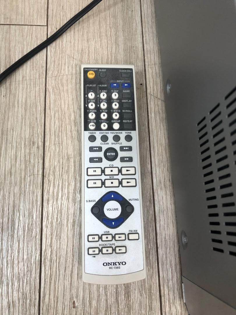 ONKYO オンキョー FR-N7FX CD/MDセンターユニット リモコン付