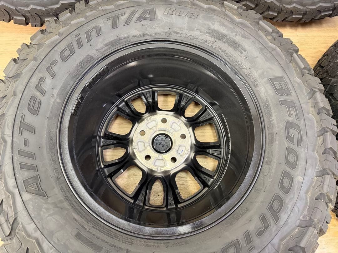 ラングラータイヤホイール５本セットMOPAR純正392ホイールBFグッドリッチ