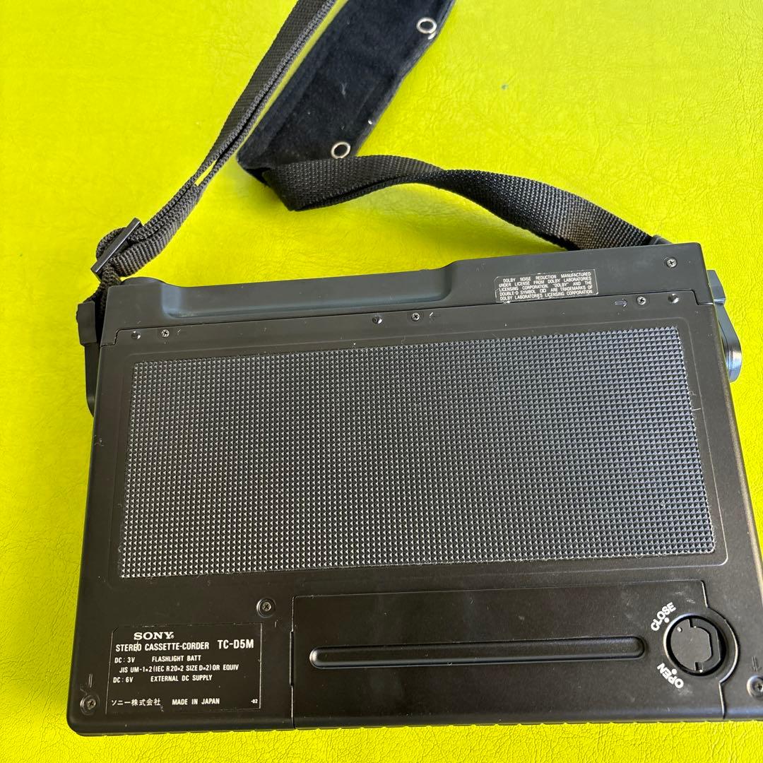 SONY TC-D5M ポータブルカセットプレーヤー