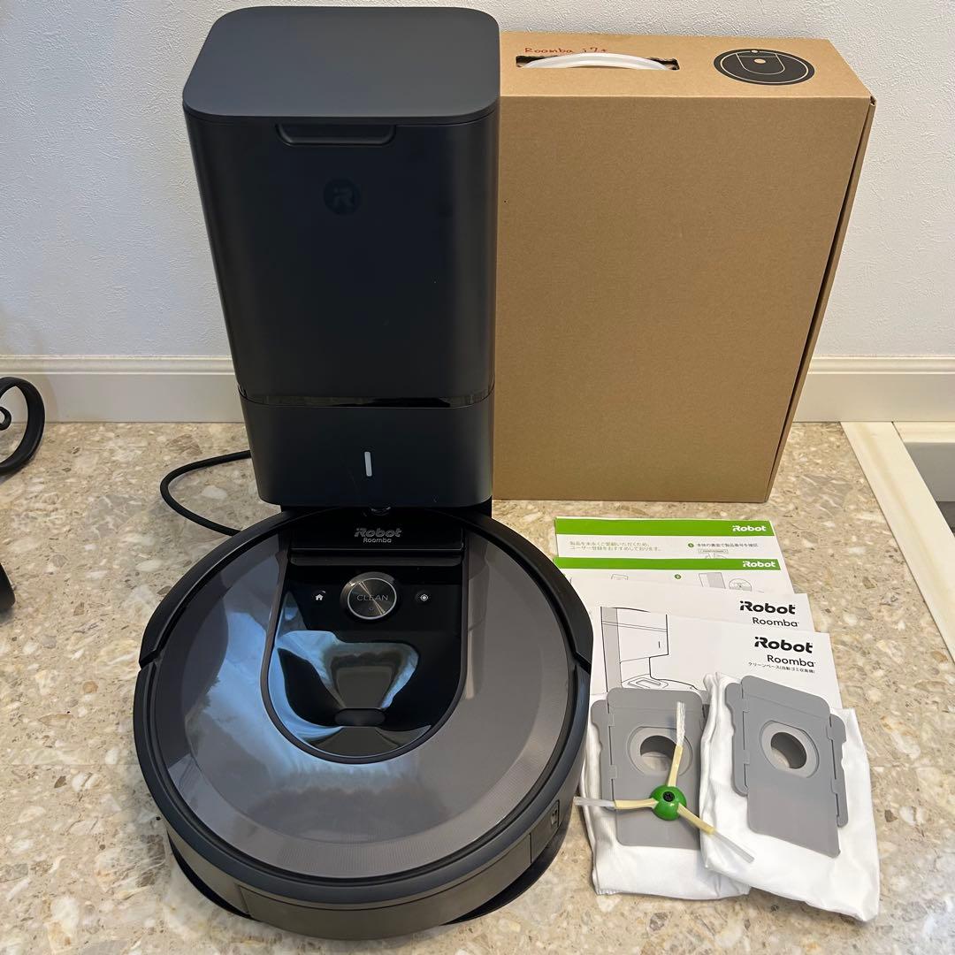 iRobot ルンバi7+ 本体、ブラーバセット