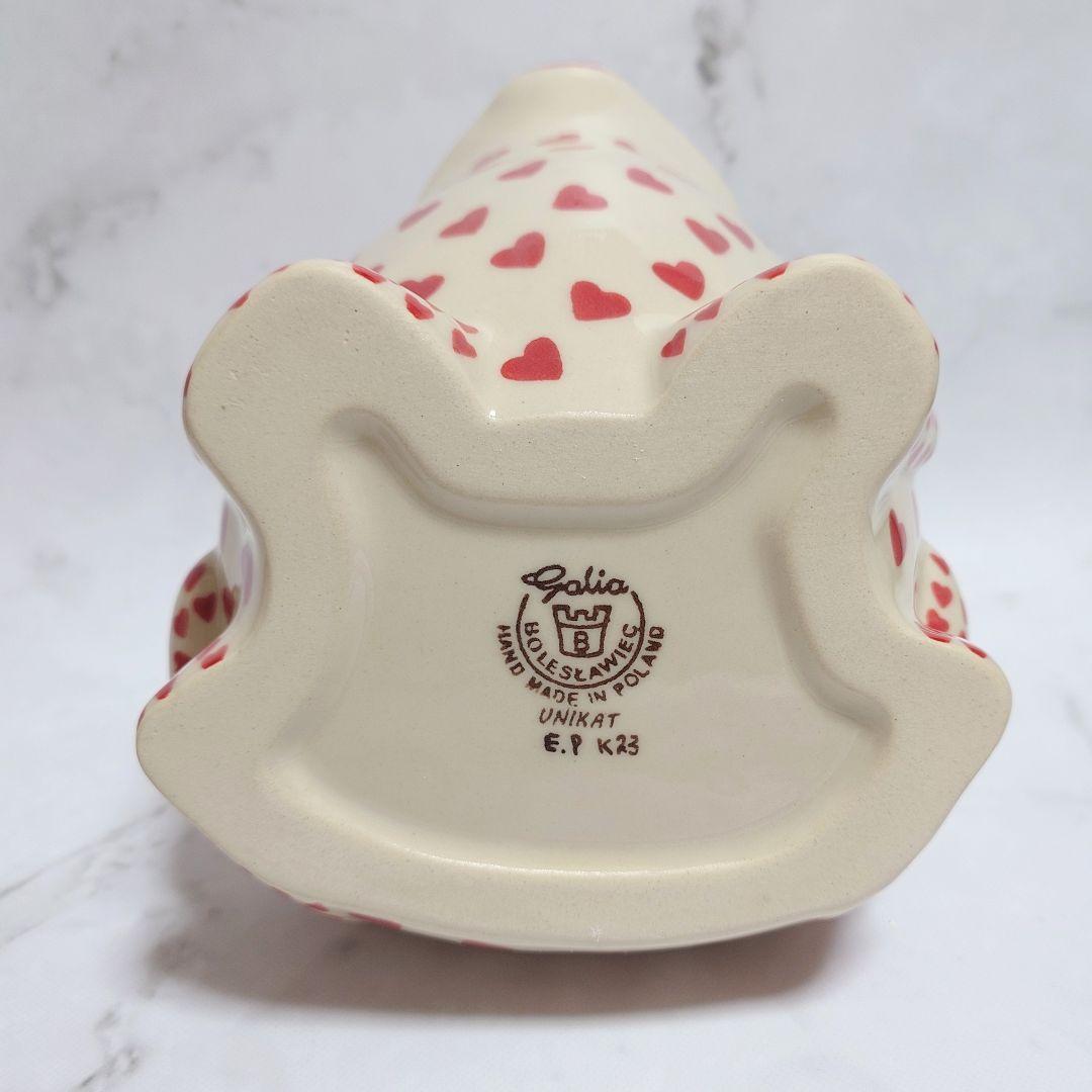 新品 ポーリッシュポタリー Galia社 カエル じょうろ