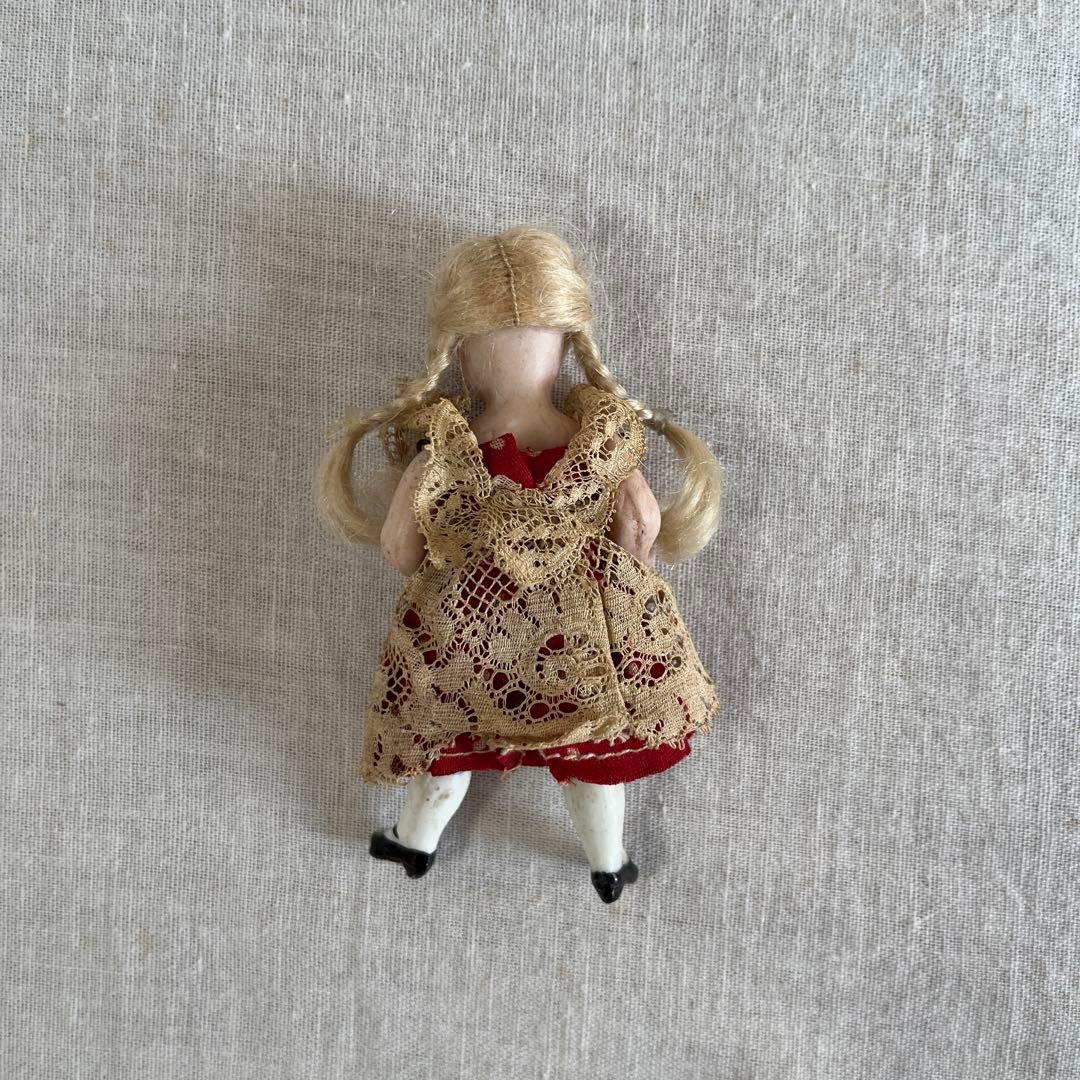 ドイツ　アンティーク　ビスクドール　ミニョネット