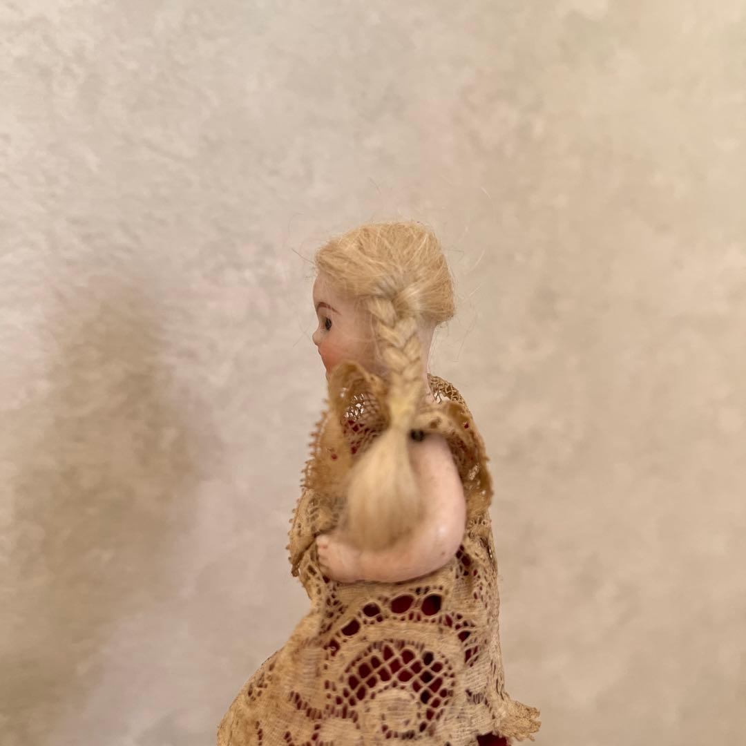 ドイツ　アンティーク　ビスクドール　ミニョネット