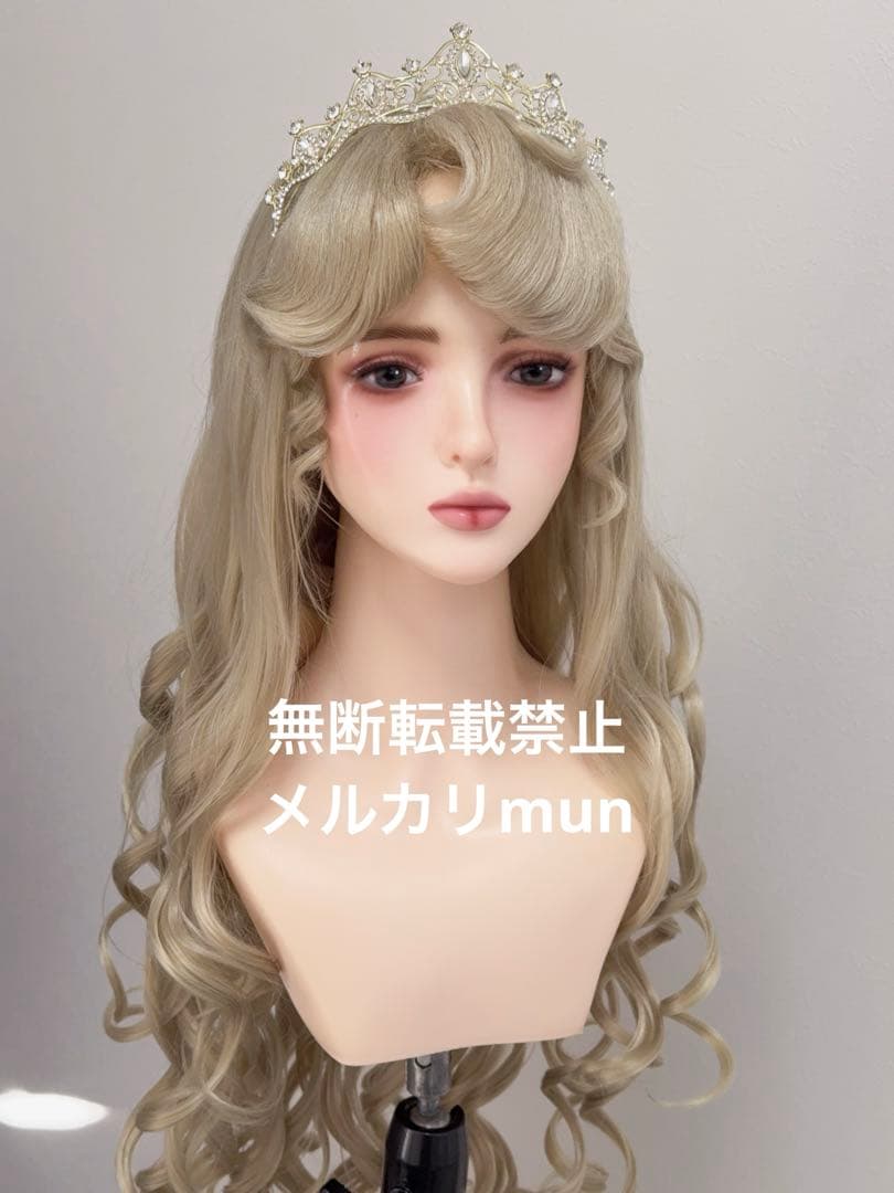 【専用】Dハロ仮装　オーロラ姫ウィッグ　イメージ16 マネキンあり