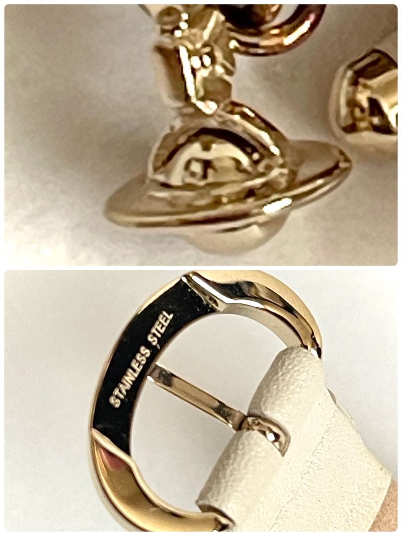 Vivienne Westwood レディース 腕時計 チャーム アイボリー