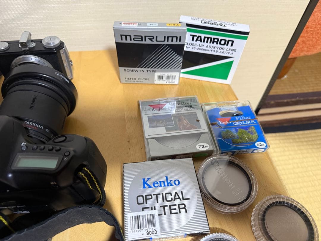 Nikon F60D フィルムカメラ Tamronレンズ SB-22