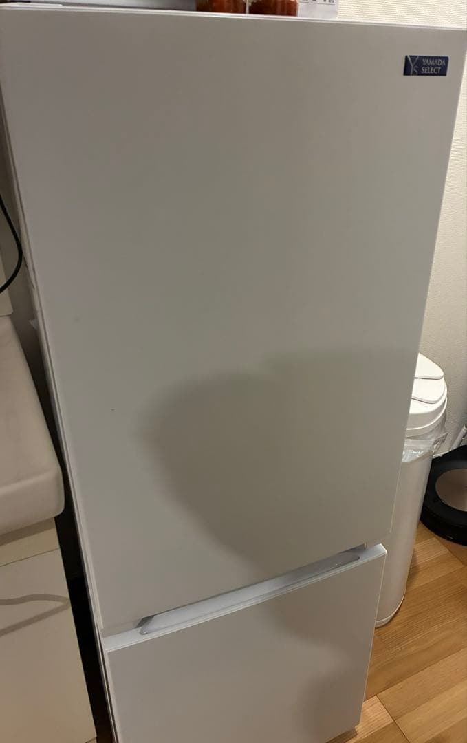ヤマダセレクト　冷蔵庫　まもなく不用品回収してもらいます