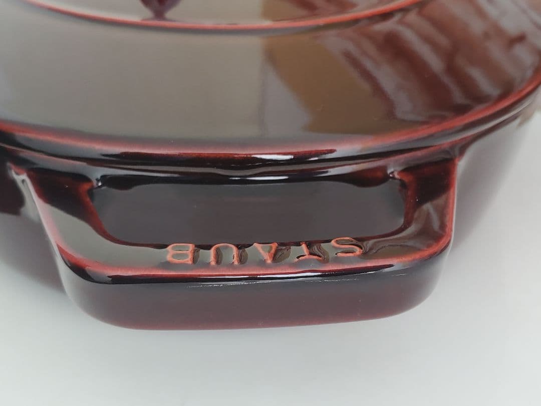 【極美品/timesale】staub オーバル ホットプレート 33cm