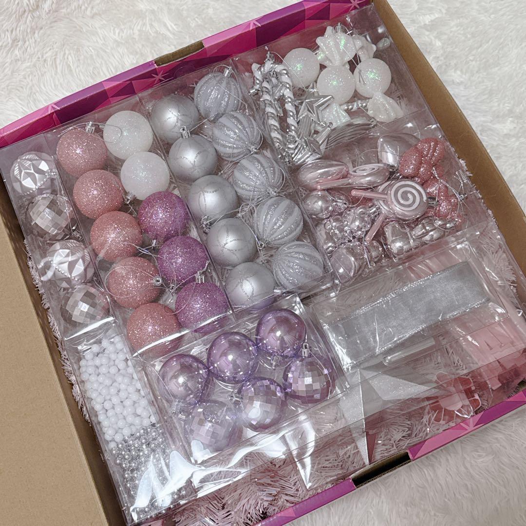 貴重✨完売品✨フランフラン クリスマスツリー スターターセット ピンク 150㎝