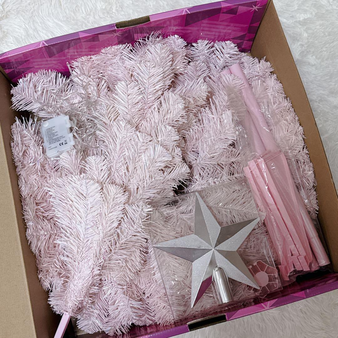 貴重✨完売品✨フランフラン クリスマスツリー スターターセット ピンク 150㎝