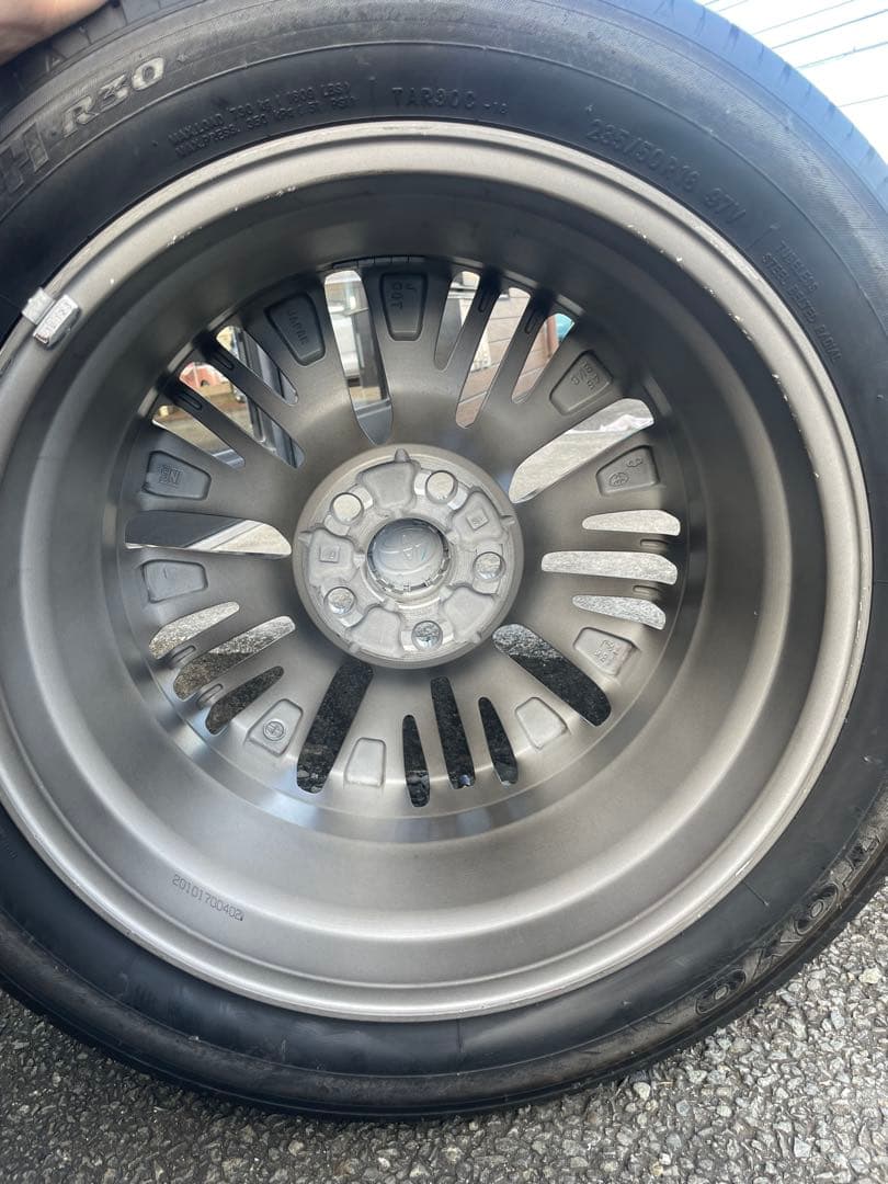 （キング） アルファード後期SCパッケージ 純正ホイールタイヤ4本セット