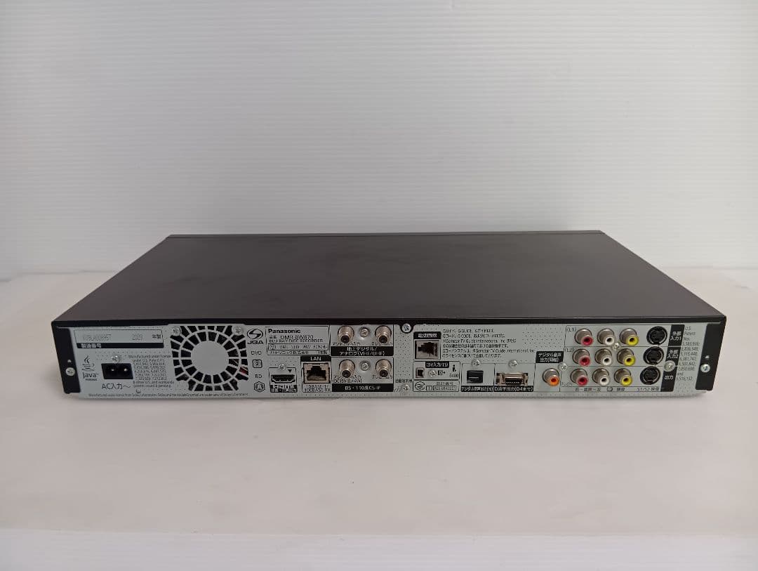 Panasonic DMR-BW870 ブルーレイレコーダー