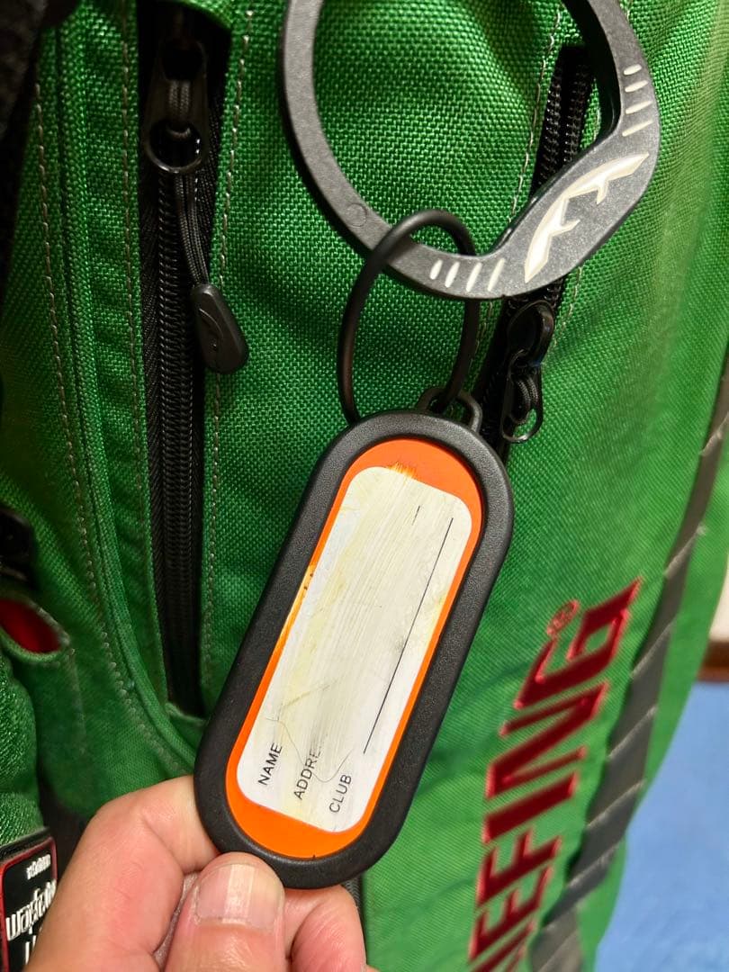 【限定コラボ・別注】BRIEFING BEAMSGOLFゴルフ　キャディバッグ