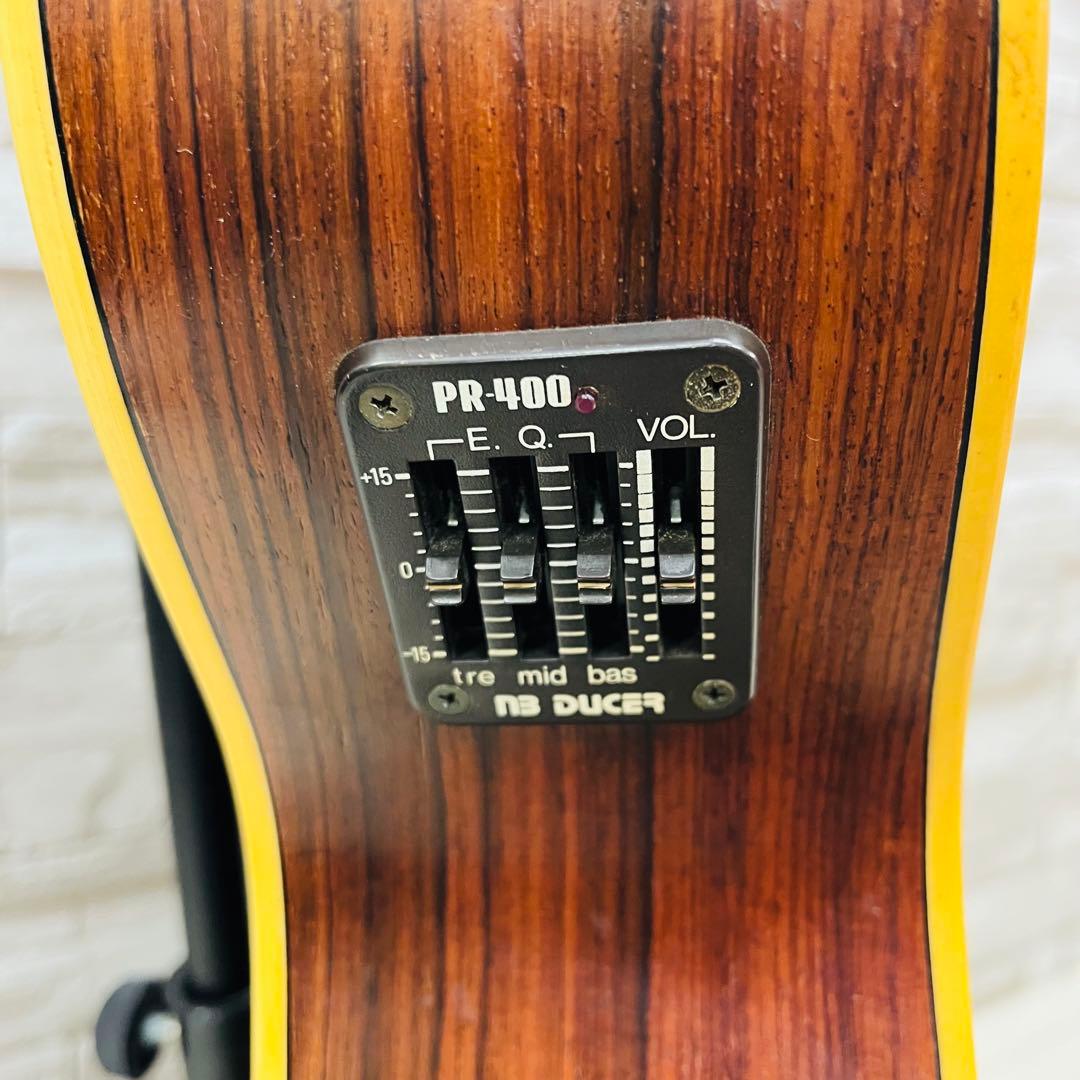 希少 K.Yairi ビンテージエレアコ FY5EC カッタウェイ 1990年製