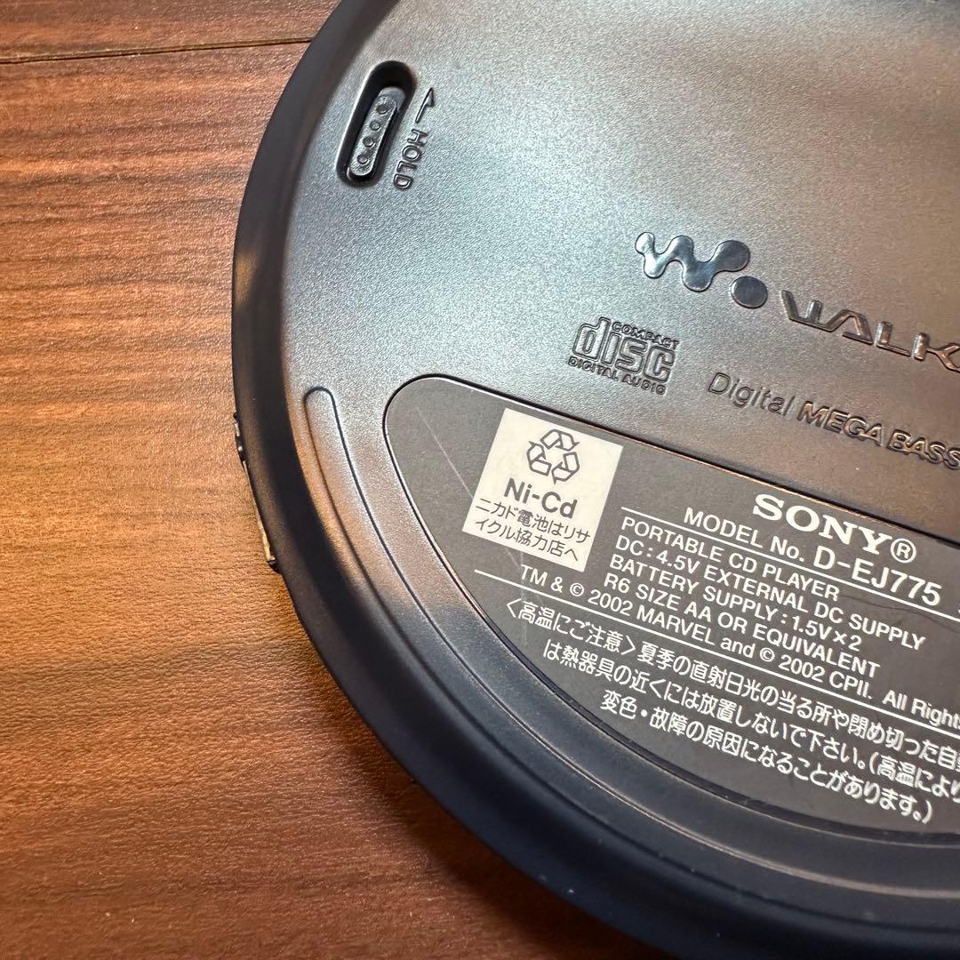 SONY CDウォークマン D-EJ775 スパイダーマン 5525