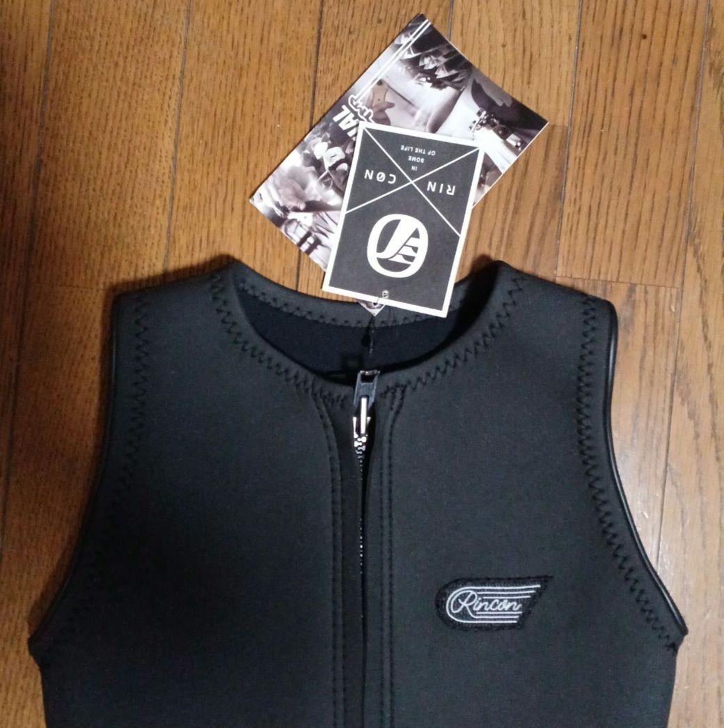 Rincon　リンコン　ウェットスーツ　ベスト　タッパー　2mm　メンズMサイズ
