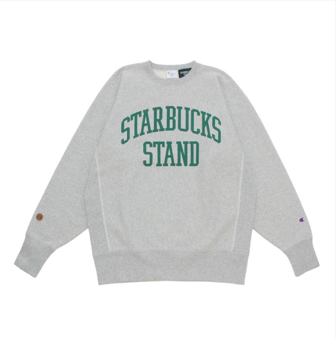 STARBUCKS STAND by BEAMS Champion グレー