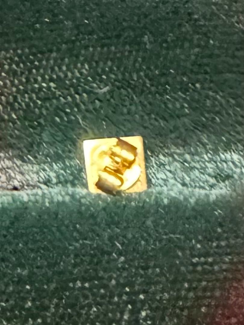 K18 ピアス イエロー ゴールド ピラミッド スモールGHOST ゴースト