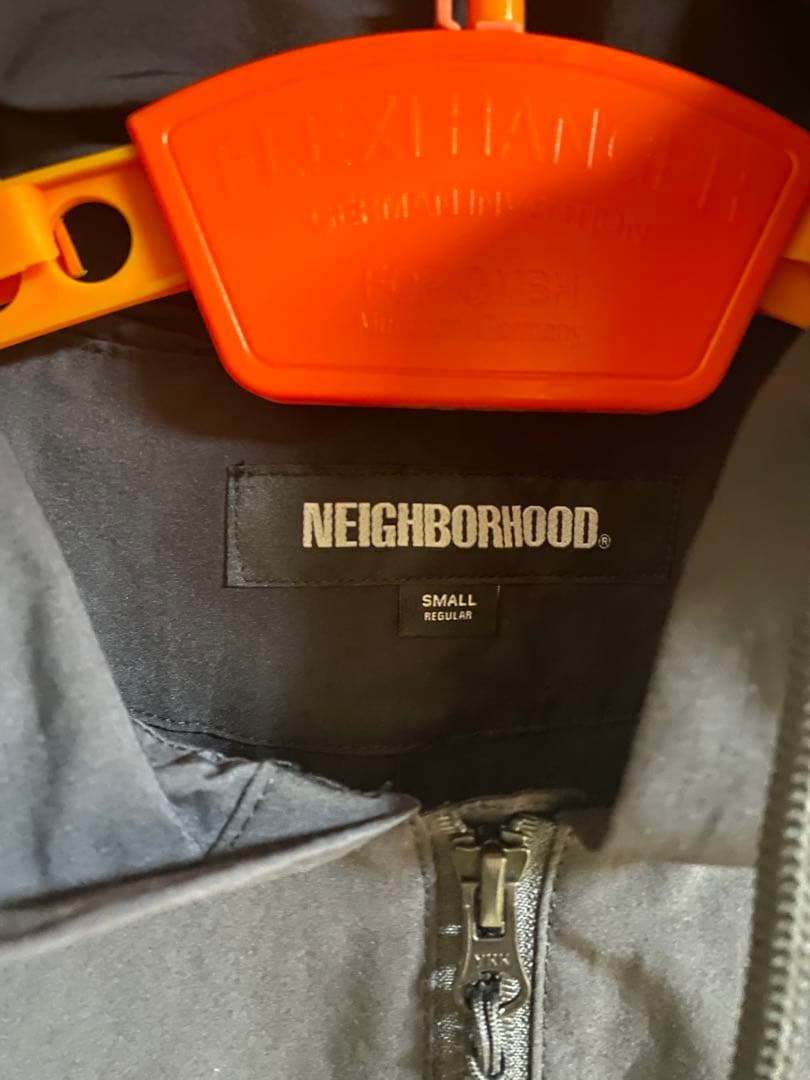 NEIGHBORHOOD　ネイバーフッドナイロンアノラックパーカー Sサイズ　黒