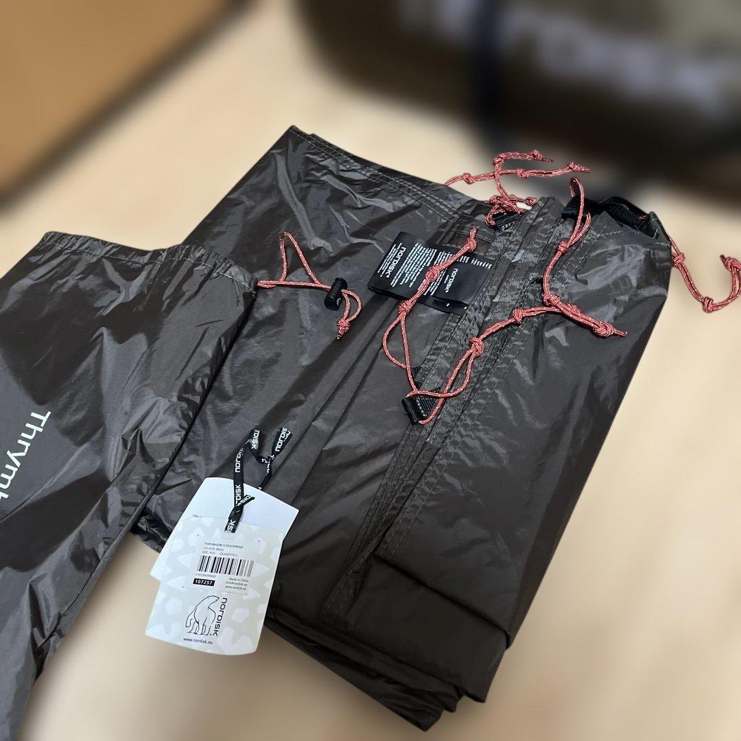 美品 nordisk THRYMHEIM 5 スリムヘイム5 フットプリント付き